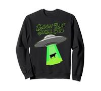 Groom Lake Social Club UFO Alien Abduction Meme Sweatshirt