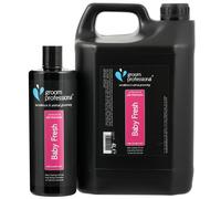 Groom Professional Baby Fresh Dog Shampoo - Baby Powder for Sensitive Skin Does not apply 4 Litre