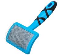 GROOM PROFESSIONAL Ball Pin Slicker Dog Brush - Soft Pad Dog Grooming Brush - Ideal for Dogs & Puppies with Sensitive Skin - Great for Long-Haired Dogs - Perfect for Gentle Grooming - Small