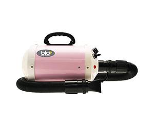 GROOM PROFESSIONAL Blo i250P Powerful Hot Blaster, Excellence in Animal Grooming, Variable Speed Motor & 2 Heat Settings which Help Deliver a High-Volume of Warm Air, Ideal for Mobile Grooming, Pink