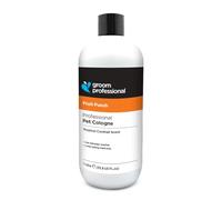GROOM PROFESSIONAL Fruit Punch Dog Cologne Spray - Dog Perfume Spray - Dog Spray for Smelly Dogs - Tropical Cocktail Scent - Fruity Fragrance - Perfect for Between Washes - Long-Lasting Scent, 1 Litre