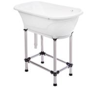 Groom Professional Pet Bath, Small, White, 86 cm