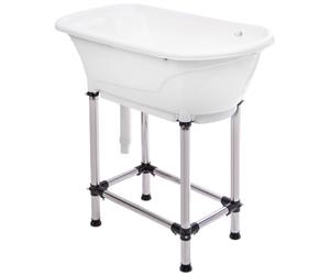 Groom Professional Pet Bath, Small, White, 86 cm