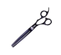 GROOM PROFESSIONAL Sirius Fluffer Scissors - Professional Dog Grooming Scissors - Hybrid Scissors - Combined Elements of Thinners, Blenders & Chunkers - 440c Japanese Steel, 7 Inch 44T