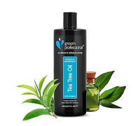 GROOM PROFESSIONAL Tea Tree Oil Dog Shampoo - Soothing Relief for Dry, Itchy Skin - Deep Cleansing & Conditioning with Natural Tea Tree Extract - Moisturising Formula for All Breeds & Puppies, 450ml