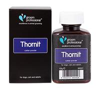 GROOM PROFESSIONAL Thornit Ear Powder for Dogs - Designed to Combat Ear Mites in Pets - Ease Itchy Ears and Scratching - Easy Application - For Dogs, Cats and Small Pets, Large 100g