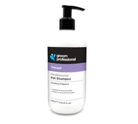 GROOM PROFESSIONAL Tranquil Dog Shampoo - Soothing Anti-Itch Formula with Tea Tree & Lavender - Calms, Cools & Relieves Itchy, Irritated Skin - Deep Cleansing & Removes Odour from Smelly Dogs, 350ml