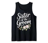 Groom Sister of The Groom Wedding Marriage Tank Top
