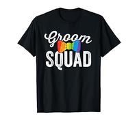 Groom Squad Gift LGBT Same Sex Gay Wedding Husband Men T-Shirt