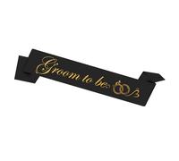 Groom to Be Sash Black Groom Sash Hen Do Accessories Stag Do Accessories Men Hen Decorations Stag Do Decorations Getting Married Decorations Groom to Be Sash Groom to Be Decorations Stag Do Sash