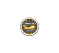 Groomarang Activated Charcoal And Coconut Shell Mint Orange Teeth Whitening Powder 50g