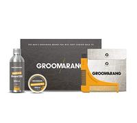 Groomarang Essential Collection Gift Set Beard Comb Moustache Wax 15ml Beard Oil 30ml