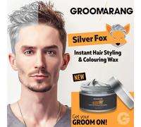 Groomarang Silver Fox Instant Hair Styling & Colouring Wax