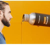 Groomarang Revitalise Beard Oil 30ml | Moisturiser & Conditioner For Soft Bearded Hair | 100% Natural, Organic & Vegan