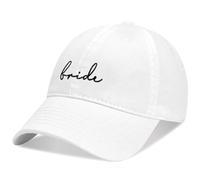 GroomBrideGifts Unisex Adults Baseball Cap, Bride/Wifey Letter Print, One Size Fits All, Spring/Summer, Wedding, Christmas, Anniversary, Birthday, Outdoor, Baseball, Fishing, Hiking, 7-8