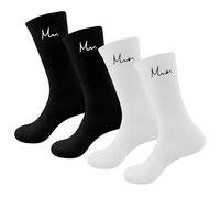 GroomBrideGifts Wedding Crew Socks Gifts - Just Married Decorations, Engagement Honeymoon Essentials., C1 Mr and Mrs, One size