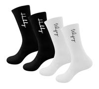 GroomBrideGifts Wedding Gifts for Couples, Mr & Mrs Socks, Engagement Gifts, A1 Hubby & Wifey, One Size