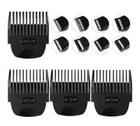 GROOMCUT 4 Pcs Professional Guide Comb Hair Trimmer Guards Cutting Guides Compatible with Manscaped The Lawn Mower 4.0, Replacement Trimmer Guards Cutting Lengths from 1/8"-1/2" Inch for Manscaped 4.0