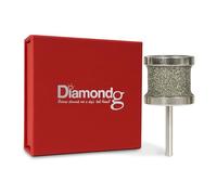 Groomer's Best Friend Diamond Rotary Nail Grinder Bit - Painless Nail Trimmer Bits Won't Pull Hair or Get Hot - Bit Size Large