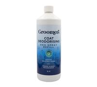 Groomers Coat Deodorising Spray Refill Bottle | Professional Dog Grooming Essentials | 1 Litre