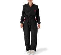 Groomers Jemima Jumpsuit Black/Pink - Large