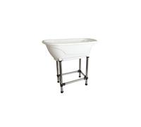 Groomers Jupiter Static Mini Bath - White