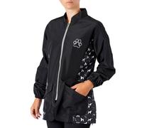 Groomers Penny Poodle Long Sleeve Mandarin Collar Tunic Black/Bling -