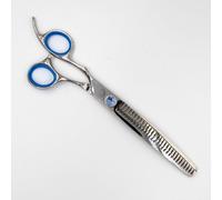 Groomers Topaz 7" Left-Handed 30T Curved Chunker Scissors