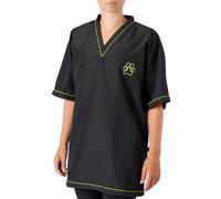 Groomers V-Neck Tunic Black/Neon - Small Size: Small