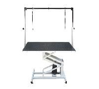 Groomers Vulcan Extreme Hydraulic Table - Extreme H bar - 48 x 24in Bl