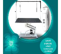 Groomers Vulcan Extreme Hydraulic Table - Large Bundle