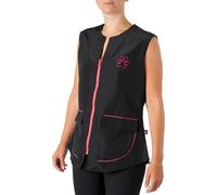 Groomers Winnie Waistcoat Black/Pink - Small Size: Small