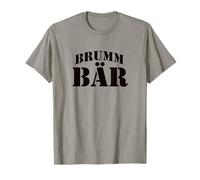 Grooming Bear Muscular Strong Grim Dear Man T-Shirt