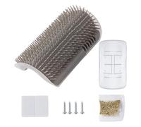 - Grooming Brush | Wall Mounted Detangling and Massage Tool | Self-Care Brush for Cats | For Puppies Kittens Yard Walk Home Indoor Outdoor