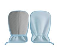 Grooming Gloves | 2 Pieces Accessory for Detangling and Cleaning Tangles | Double Sided Waterproof for Long Hair Pets Daily Care Bath