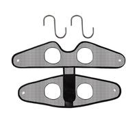 Grooming Hammock | Anti Scratch Mesh Restraint Bag - Dog Nail Clipper Holder with S Hooks | Ear Cleaning, Brushing, Cat, Puppy, Kitty, Home, Bathroom, Shower