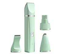 Grooming Kit for Dogs and Cats, Electric Shaver | 4 in 1 Silent Cordless Electric Device for Tangled Hair, Muzzle Paws, Eyes and Cats