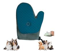 Grooming Mist Glove for Pets Electrostatic Deshedding Glove - Upgraded Thickened Spray Mitt for Effortless Hair Removal on Cats & Dogs, Fur, Couch & Clothing (Azure,1Pcs)
