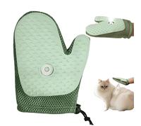 Grooming Mist Glove for Pets, Electrostatic Pet Grooming Gloves for Cats and Dogs, Pet Hair Removal Glove, Deshedding Tools (Green)