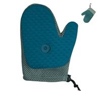 Grooming Mist Glove for Pets, Spray Cat Petting Gloves for Dogs & Cats, Deshedding Electrostatic Hair Remover Mitt, Pet Brush Glove for Grooming (Blue)