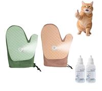 Grooming Mist Glove for Pets, Thickened Strong Pet Spray Gloves - Anti Static, No Fly Away Hair, Loose Hair Removal & Detangling, for Cats & Dogs (Mixed#2)