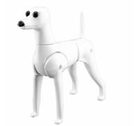 Grooming Practice Mannequin Dog Grooming Training Model Mannequin Figure with and Tail PE Structure Life Sized Form suitable for styling skill, Poodle Skeleton