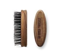 Grooming Set: Beard Brush Natural Cosmetics of The BROOKLYN SOAP COMPANY ® Vegan bristles - Gift idea for Men - Beard Styling for The Designer Stubble, Full Beard for The Modern Man