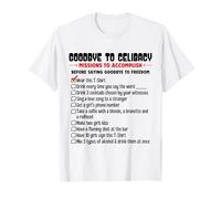 Groom's Last Night Stag Party Challenges Bachelor Mission T-Shirt