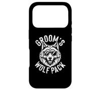 Groom's Wolf Pack Groomsmen Bachelor Party Groom Team Case for iPhone 17 Pro
