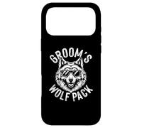 Groom's Wolf Pack Groomsmen Bachelor Party Groom Team Case for iPhone 17 Pro Max