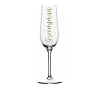 Groomsman Vinyl Sticker Decal Transfer for Wine Glasses, Mugs, Gift Box, Bag. Wedding, Stag Night (Small - 3cm Tall Capital Letter Height, Red)