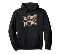 Groomsman Who Survived Tuxedo Fitting Still Smiling Today Pullover Hoodie