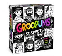 Groopums: Suspects Card Game | Fast Family Game for Ages 6+ | 2-8 Players | Quick to Learn and Play | Party Game for Adults, Teens & Kids 6+ | Fast-Paced Race to Group your Cards