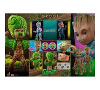 Groot Collectible Figure Deluxe Version I Am Groot Hot Toys 9119432